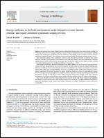 Energy resilience in the built environment under disruptive events: hazard-, climate- and equity-informed systematic scoping review